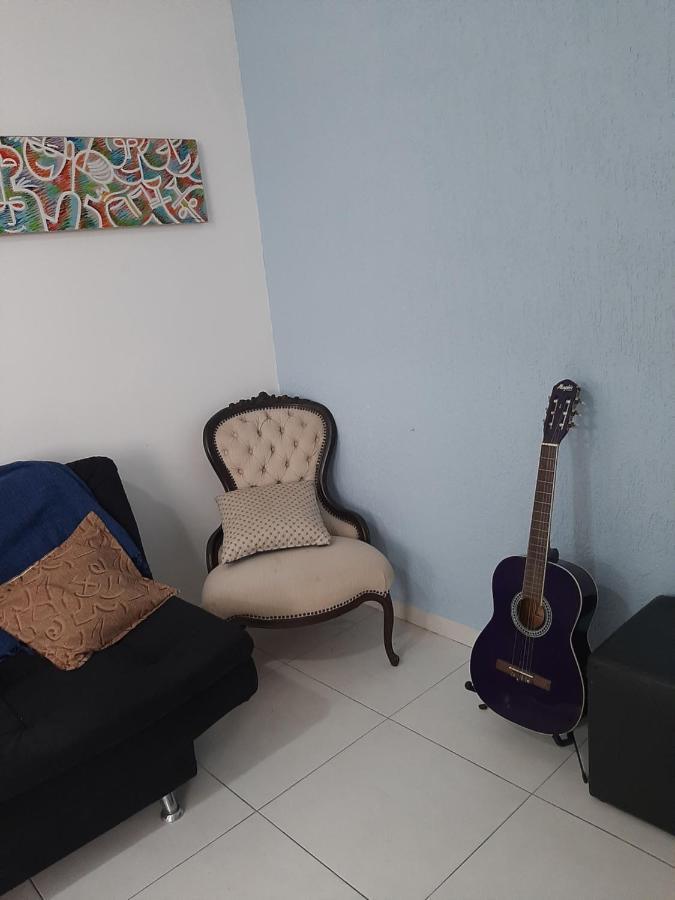 Apartamento Vento E Mar - 2 Quartos Com Sacada Na Quadra Da Praia Do Gonzaga Santos  Eksteriør bilde