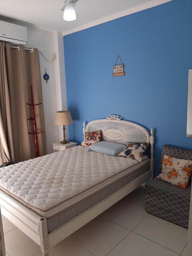 Apartamento Vento E Mar - 2 Quartos Com Sacada Na Quadra Da Praia Do Gonzaga Santos  Eksteriør bilde
